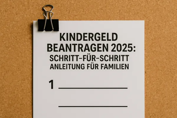 Kindergeld Beantragen 2025: Schritt-Für-Schritt Anleitung Für Familien
